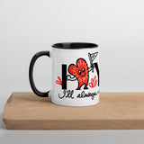 I Love You, Number One Fan - Mug with Color Inside