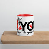 I Love You, Number One Fan - Mug with Color Inside
