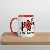 I Love You, Number One Fan - Mug with Color Inside